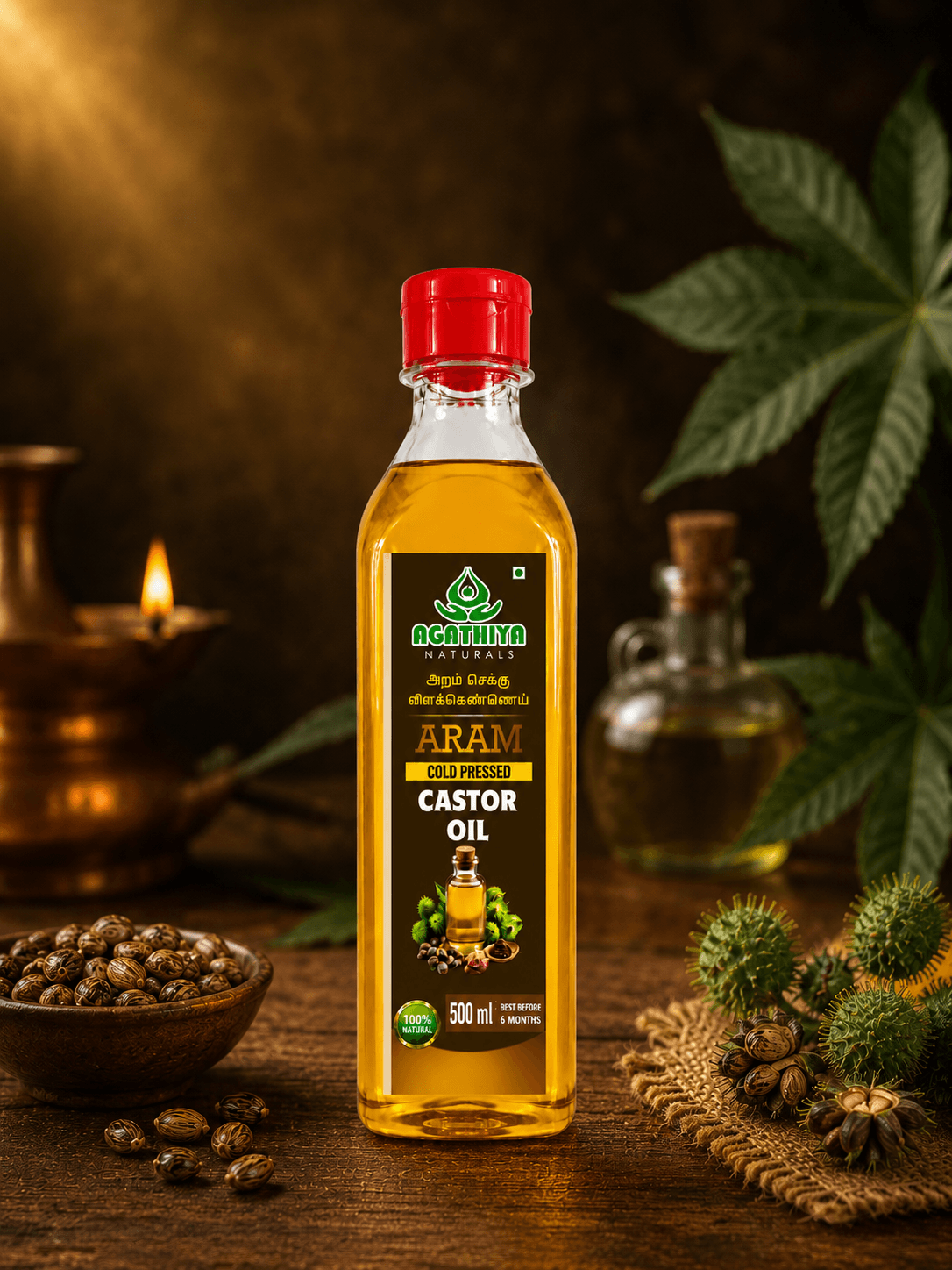 ARAM CASTOR OIL 500 ML